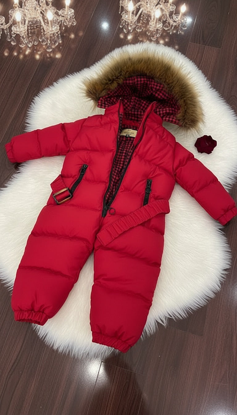 HCKİDS ÇOCUK ASTRONOT TULUM KIRMIZI