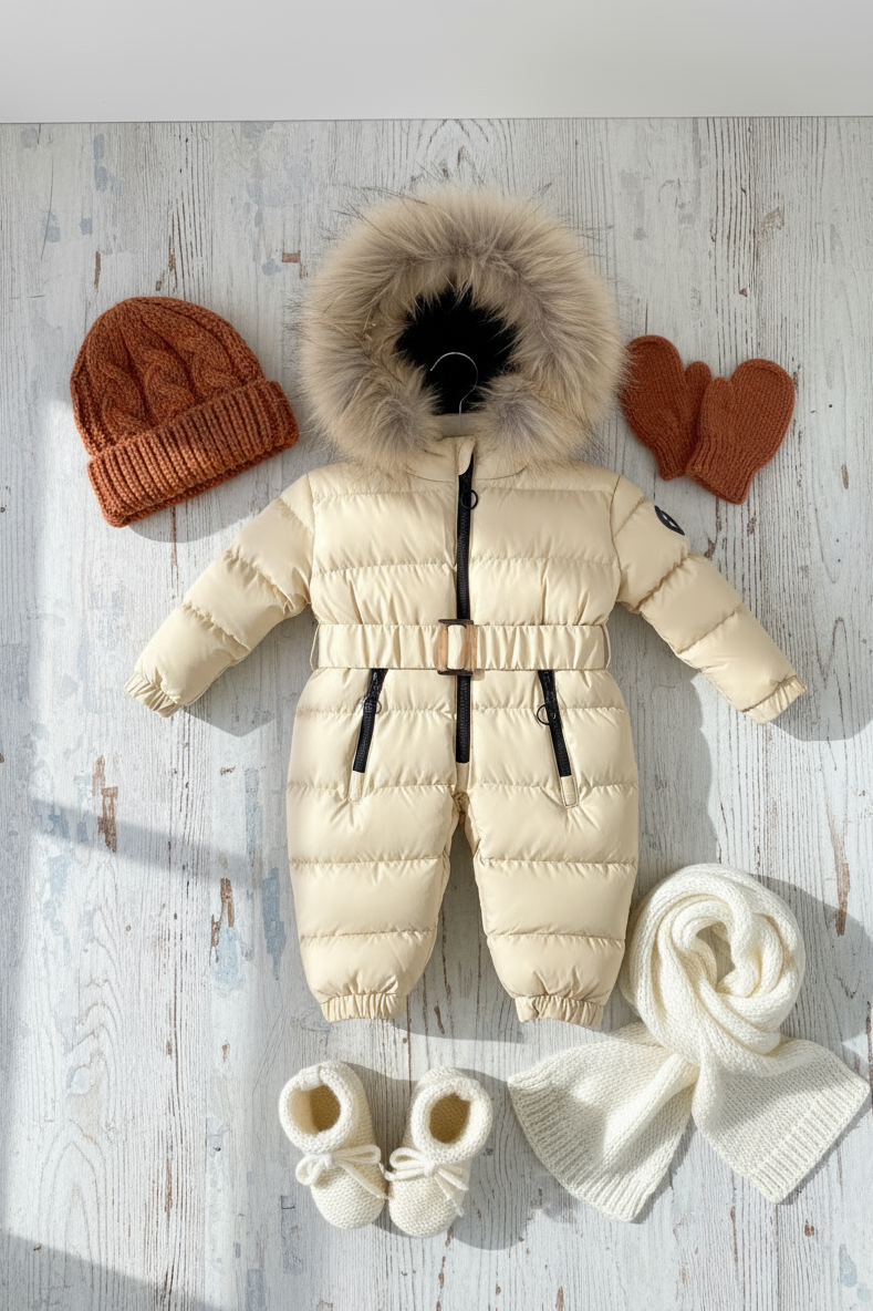 HC KİDS BEBEK ASTRONOT TULUM AÇIK SARI