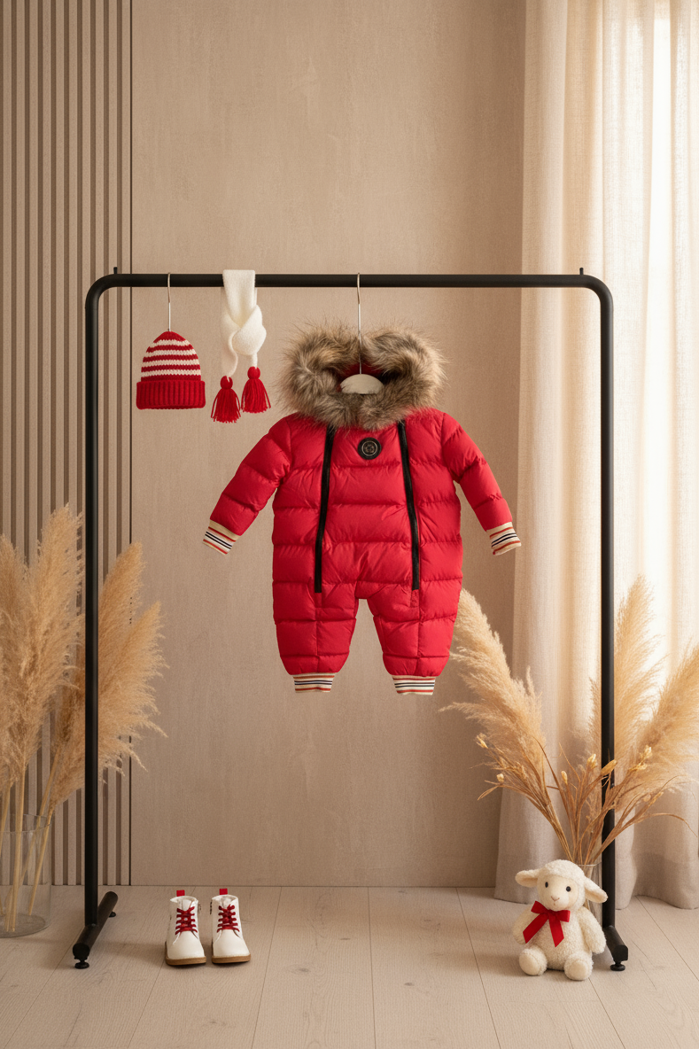 HC KİDS BEBEK ÇİFT FERMUARLI ASTRONOT TULUM