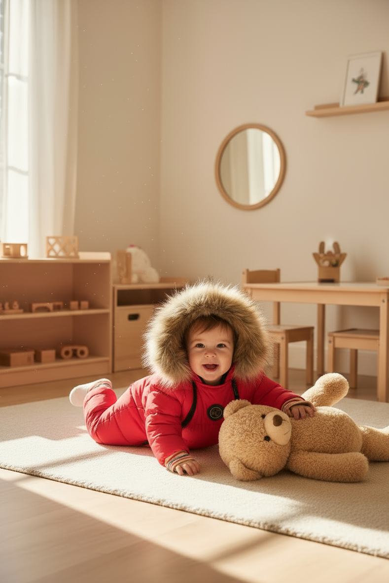 HC KİDS BEBEK ÇİFT FERMUARLI ASTRONOT TULUM