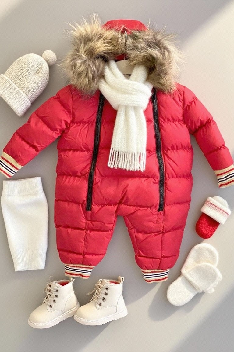 HC KİDS BEBEK ÇİFT FERMUARLI ASTRONOT TULUM