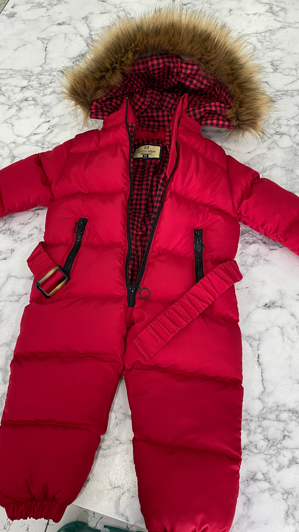 HCKİDS ÇOCUK ASTRONOT TULUM KIRMIZI