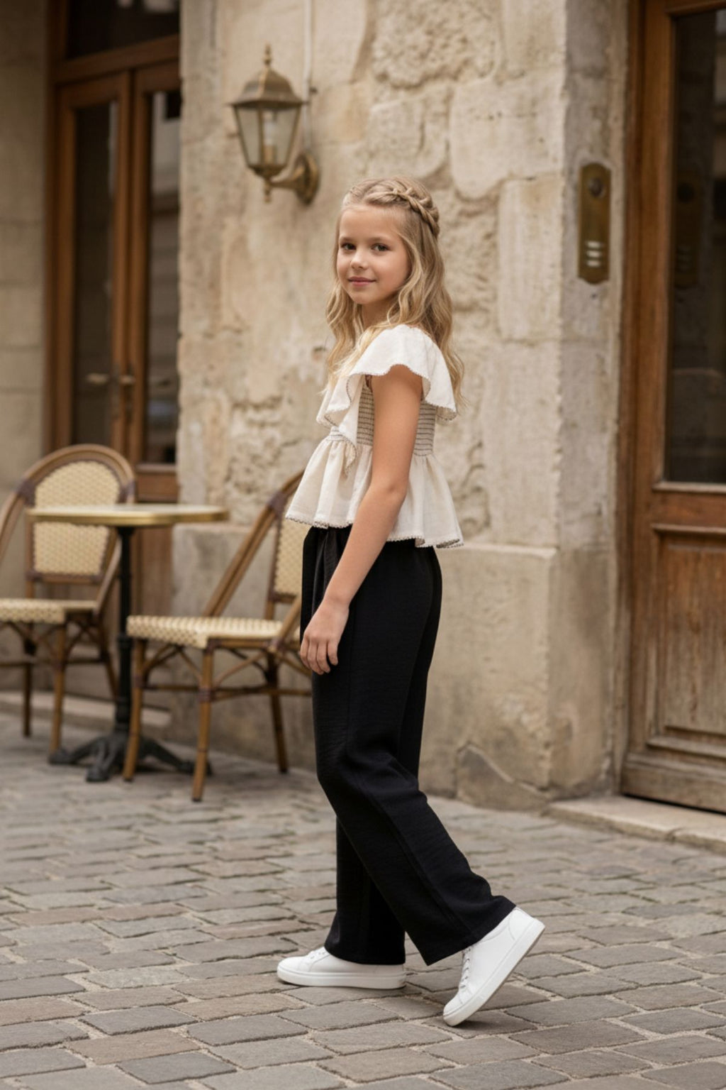 HC Kids 5/16 Yaş Kız Çocuk Pantolon Bluz Takım