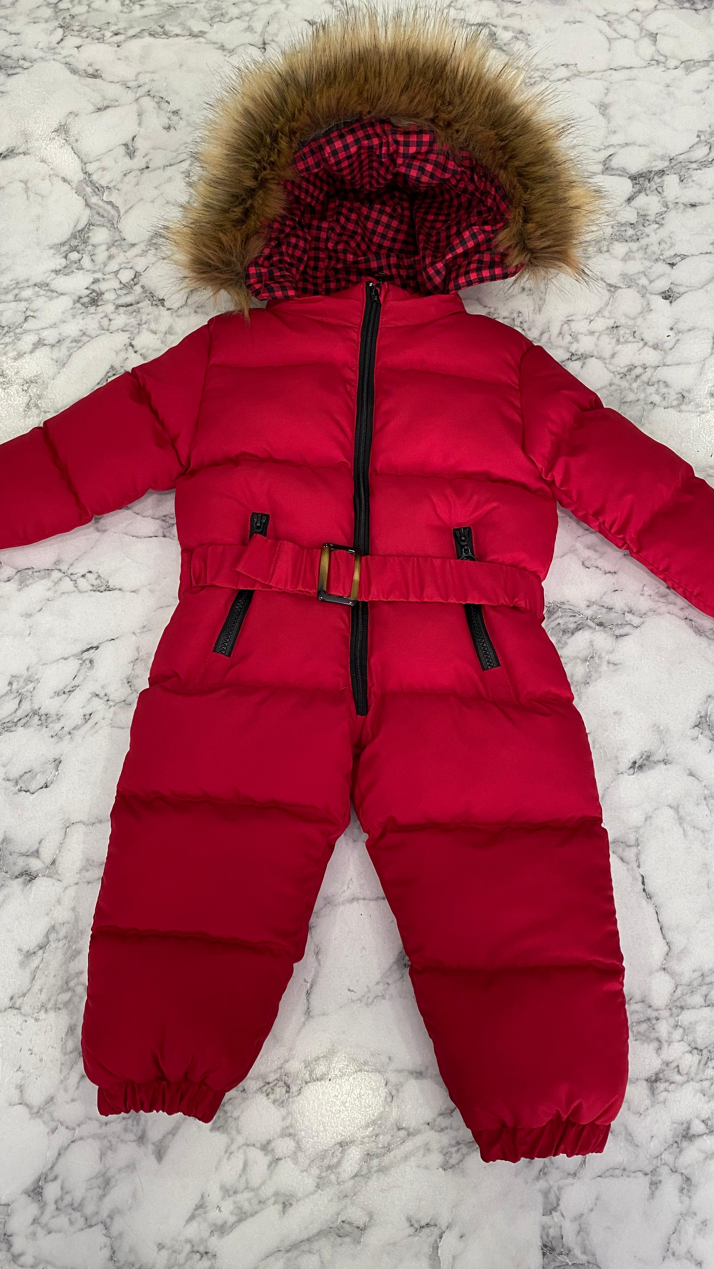 HCKİDS ÇOCUK ASTRONOT TULUM KIRMIZI